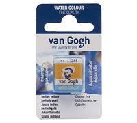 Van Gogh Watercolour Paint, Half Pan, Indian Yellow 244