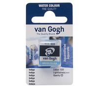 Van Gogh Watercolour Paint, Half Pan, Indigo 533