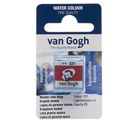 Van Gogh Watercolour Paint, Half Pan, Madder Lake Deep 331