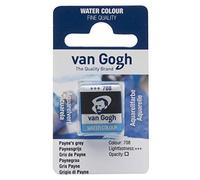 Van Gogh Watercolour Paint, Half Pan, Payne's Grey 708