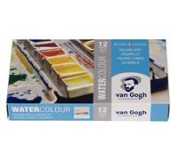 Van Gogh Watercolour metal case set | 12 half pans