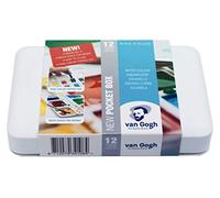 Van Gogh Watercolour pocket box basic colours | 12 half pans