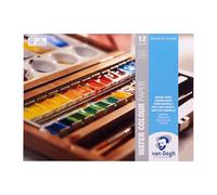 Van Gogh Watercolour Paper Block, 140lb., White Paper, 12 Sheets, 7.01" x 9.4"