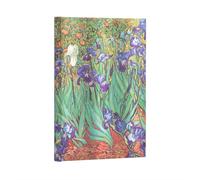 VAN GOGHS IRISES MIDI UNLINED JOURNAL by PAPERBLANKS Hardback Self Help Business