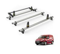 Van Guard Citroen Berlingo 2008-2018 Roof Rack 3 Aluminium Roof Bars Rear Ladder Roller With Loadstops Ultibar Plus Vgr-13/vg271-3