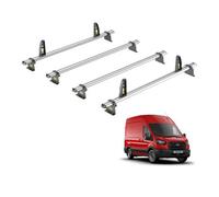 Van Guard Ford Transit (2014+) Roof Rack 4 Aluminium Roof Bars With Loadstops - Ultibar Plus - Vg310-4