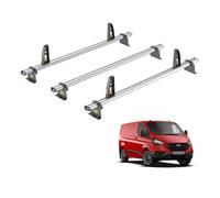 Van Guard Ford Transit Custom (2013-2024) Roof Rack 3 Aluminium Roof Bars With Loadstops - Ultibar Plus - Vg304-3