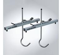 Van Guard Lockable Ladder Clamps Roof Rack Secure Heavy Duty Pair