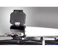 Van Guard Maxi Universal 3m Lockable Aluminium PVC Lined Rear Opening Pipe Tube Carrier