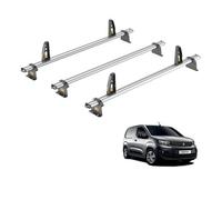 For Peugeot Partner 2018+ Roof Rack Van Guard UltiBar Plus 3x Bars