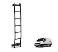 Van Guard Rhino Black Van Ladder For The Vw Crafter (2006-2017) Roof Height Low