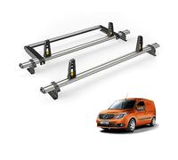 Van Guard Roof Rack for Mercedes Citan 2012-2021 2 Aluminium Roof Bars, Rear Ladder Roller with Loadstops [Note: Only Suitable for Models with Twin Rear Doors.] - UltiBar Plus - VG276-2/VGR-04