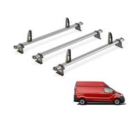 Van Guard Roof Rack for Nissan Primastar 2022+ 3 Steel Roof Bars with Loadstops [Only fits High (H2) Roof Models] - UltiBar Trade - VG211-3