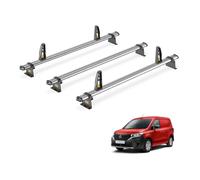 Van Guard Roof Rack for Nissan Townstar 2022+ 3 Steel Roof Bars with Loadstops - UltiBar Trade - VG344-3