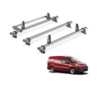 Van Guard Trade Citroen Berlingo 2008-2018 Roof Rack 3 Steel Roof Bars Loadstops & Rear Ladder Roller Ultibar Trade Sb271-3/vgr-27