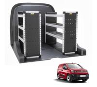 Van Guard Trade Citroen Berlingo (2018+) Van Racking Organiser Van Shelving (Bronze Package) Driver + Passanger Bundle (Tvr-B-001)