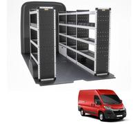 Van Guard Trade Citroen Relay (2006+) Van Racking Organiser (Silver Package) Driver + Passanger Bundle (Tvr-S-007)