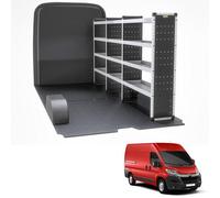 Van Guard Trade Citroen Relay (2006+) Van Racking - Organiser Van Shelving (Bronze Package) - Driver Side (Tvr-B-007-Os)