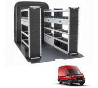 Van Guard Trade Ford Transit (2014+) Van Racking Organiser (Gold Package) Driver + Passanger Bundle (Tvr-G-006)