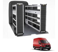 Van Guard Trade Ford Transit (2014+) Van Racking Organiser (Gold Package) Driver + Passanger Bundle (Tvr-G-013)
