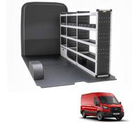 Van Guard Trade Ford Transit (2014+) Van Racking Organiser Van Shelving & Accessories (Silver Package) Driver Side (Tvr-S-013-Os)