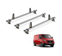 Van Guard Trade Ford Transit Custom (2013-2024) Roof Rack Gen1) 3 Steel Roof Bars & Loadstops - Ultibar Trade - Sb304-3