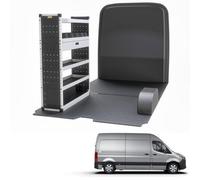 Van Guard Trade Mercedes Sprinter 2018+ Van Racking Organiser Van Shelving & Accessories Gold Package Passanger Side Tvr-G-014-Ns