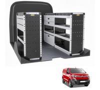 Van Guard Trade Peugeot Expert (2016+) Van Racking Organiser (Gold Package) Driver + Passanger Bundle (Tvr-G-018)