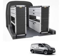 Van Guard Trade Peugeot Partner (2018+) Van Racking Organiser (Gold Package) Driver + Passanger Bundle (Tvr-G-002)