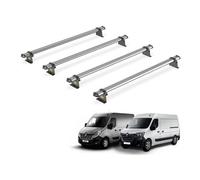 Van Guard Trade Roof Rack for Renault Master (2010+) 4 Steel Roof Bars - UltiBar Trade - SB286-4