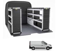Van Guard Trade Renault Trafic (2014+) Van Racking Organiser (Silver Package) Driver + Passanger Bundle (Tvr-S-008)