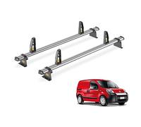 Van Guard Trade Roof Rack for Fiat Fiorino (2008+) 2 Steel Roof Bars & Loadstops - UltiBar Trade - SB270-2