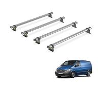 Van Guard Trade Roof Rack for Mercedes Vito (2003-2014) 4 Steel Roof Bars [Only Suitable for Standard Roof Models] - UltiBar Trade - SB264-4