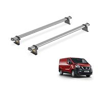 Van Guard Trade Roof Rack for Nissan Primastar (2002-2015) 2 Steel Roof Bars [Only Suitable for Standard Roof Models] - UltiBar Trade - SB255-2