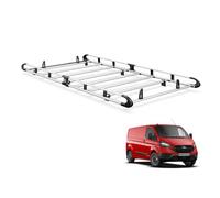 Van Guard ULTI Rack 8 Bar Aluminium Roof Rack for Ford Transit Custom (2013-2024 GEN1) [LWB, Standard Roof]