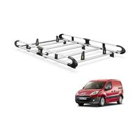 Van Guard ULTI Rack+ Aluminium Bar Heavy-Duty Van Roof Rack for Citroen Berlingo (08-18) [L1] - Includes Full-Width Rear Roller and 2 Pairs Load Stops