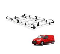 Van Guard ULTI Rack+ Aluminium Bar Van Roof Rack for Ford Transit Connect (2013 on) [Long Wheelbase] - Includes Full-Width Rear Roller and Load Stops