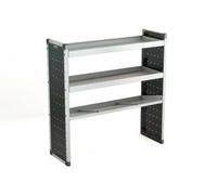 Van Guard Universal Aluminium Racking Triple Shelf Storage 1X Flat 2X Angled Shelves Unit - Tvr-603
