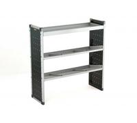 Van Guard Universal Aluminium Racking Triple Shelf Storage 1X Flat 2X Angled Shelves Unit - Tvr-604