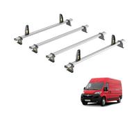 Van Guard Vauxhall Movano (2022+) Roof Rack 4 Aluminium Roof Bars With Loadstops - Ultibar Plus - Vg245-4