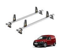 Van Guard Vw Caddy (2010-2015) Roof Rack 2 Aluminium Roof Bars With Loadstops - Ultibar Plus - Vg294-2