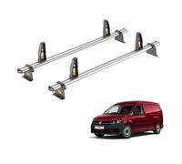 Van Guard Vw Caddy (2010-2015) Roof Rack 2 Aluminium Roof Bars With Loadstops - Ultibar Plus - Vg299-2