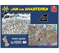 Jan Van Haasteren 1000 Piece Puzzles - Give Us Some Space & All Dressed Up