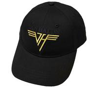Van Halen Classic Band Logo Baseball Cap One Size, black