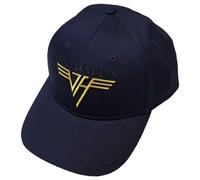 Van Halen Classic Band Logo Baseball Cap One Size, navy