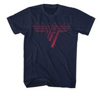 Van Halen Classic Red Logo Official Mens T-Shirt