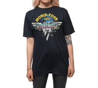 Van Halen Men's World Tour ´78 T-Shirt in Black | Size: Small Van Halen Black S