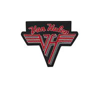 Van Halen Red Hard Rock Band Patch Badge Embroidered Iron on Applique Souvenir Accessory