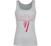 Van Halen Red Logo Top heather grey XXL