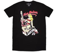 Van Halen Running with The Devil T Shirt Dress L Black